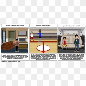 Cartoon, HD Png Download - cartoon basket png