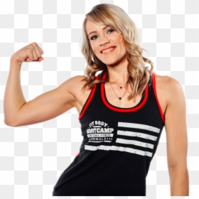 Active Tank, HD Png Download - fitness woman png