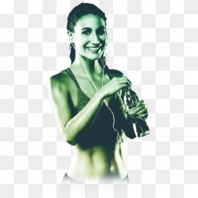 Girl, HD Png Download - fitness woman png