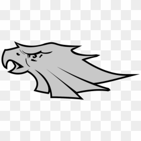 Vector Graphics, HD Png Download - eagle head vector png