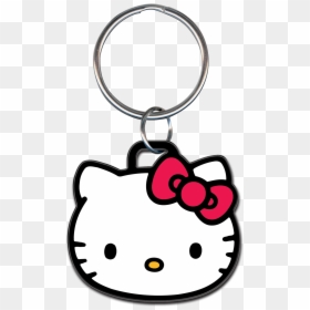 Hello Kitty Logo Transparent, HD Png Download - key chain png