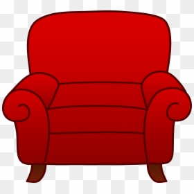 Clip Art Arm Chair, HD Png Download - cartoon chair png