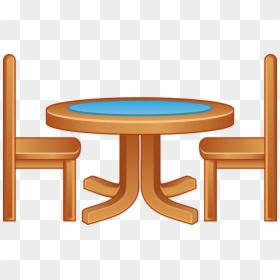 Cartoon Table And Chairs Png, Transparent Png - cartoon chair png