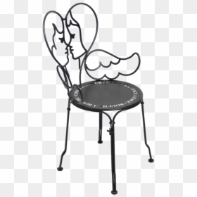 Chaise Ange Fermob, HD Png Download - cartoon chair png