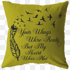 Clipart Your Wings Were Ready But My Heart Was Not, HD Png Download - your wings were ready png