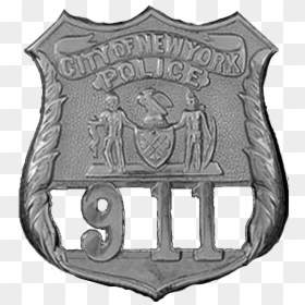 Nypd Police Officer Shield, HD Png Download - nypd badge png