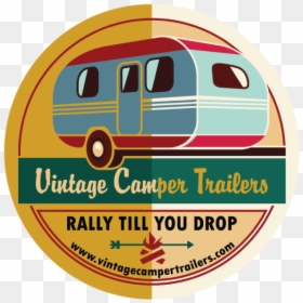 Vintage Camp Sticker, HD Png Download - vintage camper png