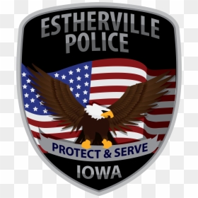 Estherville Police Department Logo, HD Png Download - nypd badge png