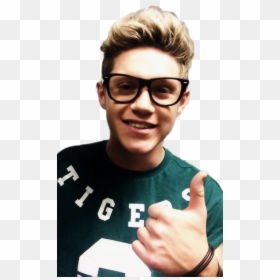 One Direction Wearing Glasses, HD Png Download - tumblr overlays png one direction