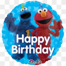 Sesame Street Happy Birthday Inage, HD Png Download - happy birthday frames and borders adult png