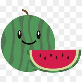Watermelon Png Cartoon, Transparent Png - tumblr png watermelon