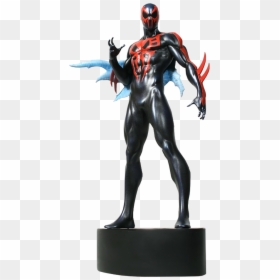 Bowen Spider Man 2099 Statue, HD Png Download - spiderman 2099 png