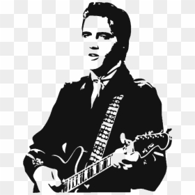 Elvis Presley Guitar Decal, HD Png Download - elvis signature png