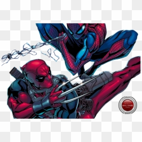 Deadpool And Spiderman, HD Png Download - spiderman 2099 png