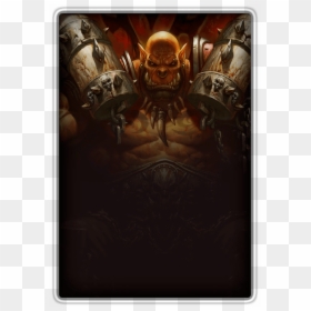 Garrosh Hellscream Head, HD Png Download - heroes of the storm icon png