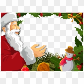 Christmas Picture Frames Template, HD Png Download - imagenes de navidad png