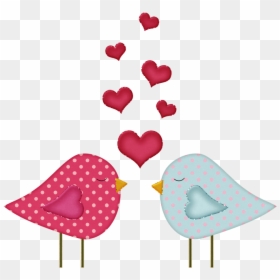 Pajarito Con Corazones En Png, Transparent Png - pajaritos png