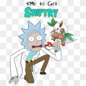 Shiftry Human, HD Png Download - rick and morty fart png
