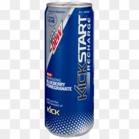 Caffeinated Drink, HD Png Download - mtn dew can png