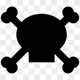 Transparent Skull And Crossbones Silhouette, HD Png Download - girly skull png