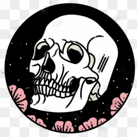 Skull, HD Png Download - girly skull png