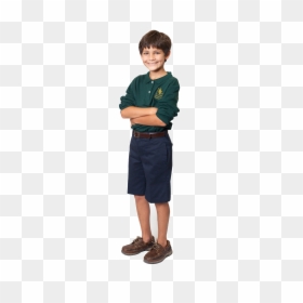Standing, HD Png Download - school boy png