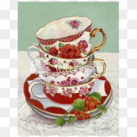 Red Teacups, HD Png Download - teacups png