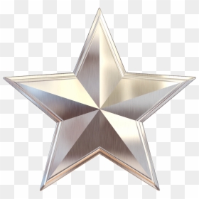 Silver Star, HD Png Download - star png