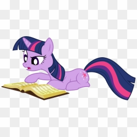 Twilight Sparkle Reading A Book, HD Png Download - sparkle png