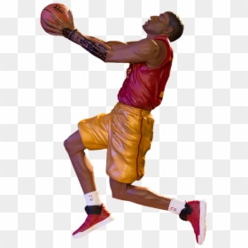 Throwing A Ball, HD Png Download - basketball png