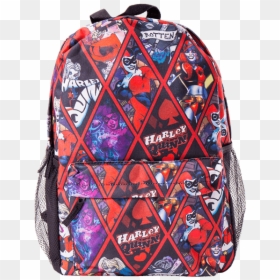 Harley Quinn Backpack, HD Png Download - diamond png
